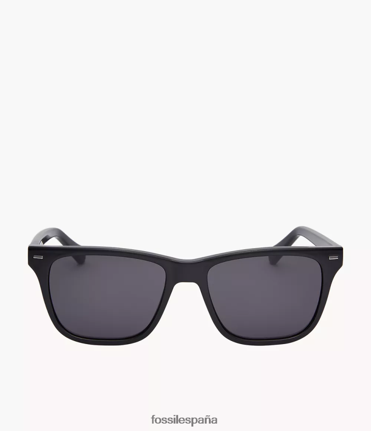 accesorio 804XJ42036 gris hombres Fossil gafas de sol rectangulares Wells