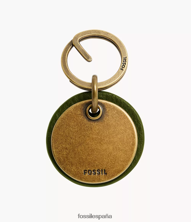 accesorio 804XJ42074 oliva profundo hombres Fossil llavero boone