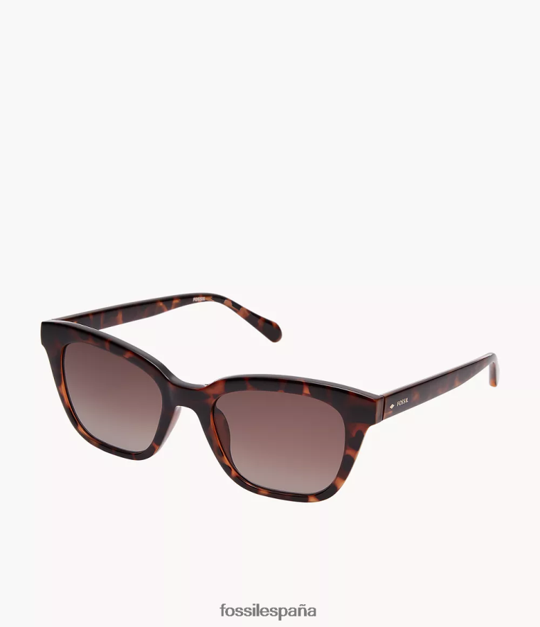 accesorio 804XJ41961 marrón mujer Fossil gafas de sol britteny cuadradas