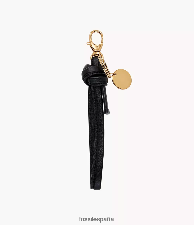 accesorio 804XJ41969 negro mujer Fossil llavero con lazo de regalo
