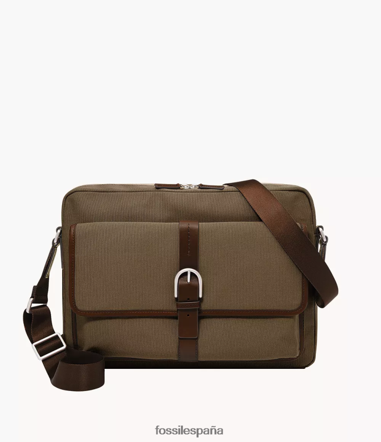 bolsa 804XJ41624 caqui hombres Fossil mensajero camden