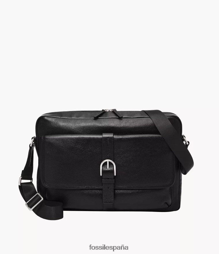 bolsa 804XJ41625 negro hombres Fossil mensajero camden