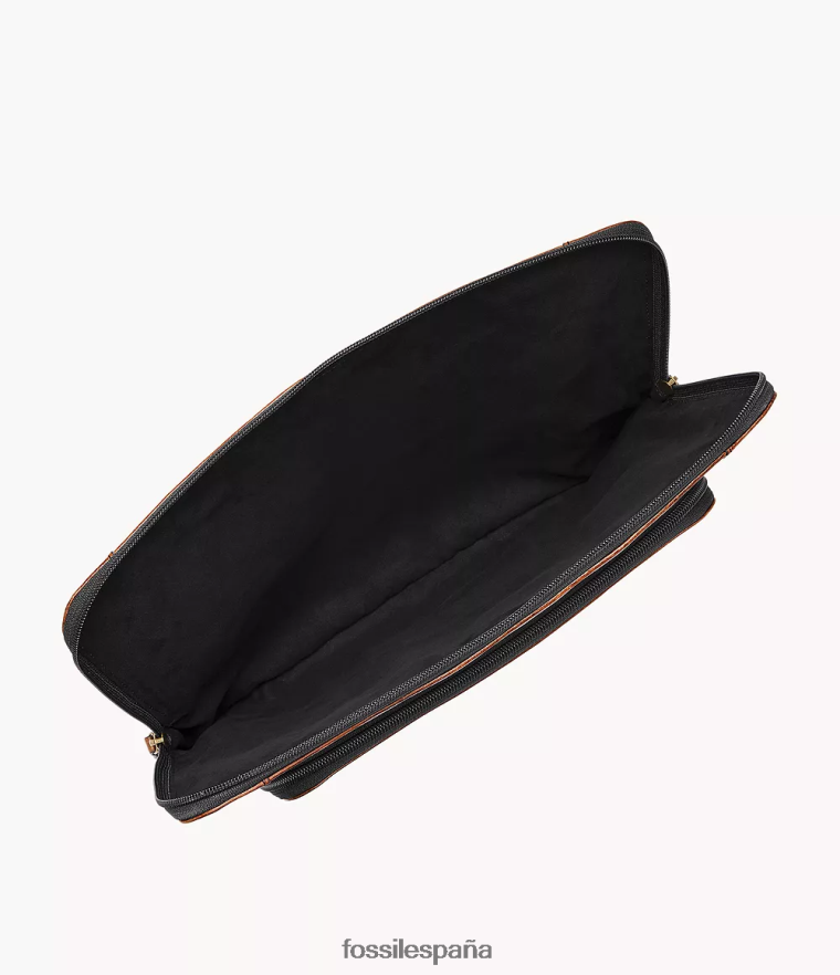 bolsa 804XJ42029 coñac hombres Fossil folio para portátil dillon