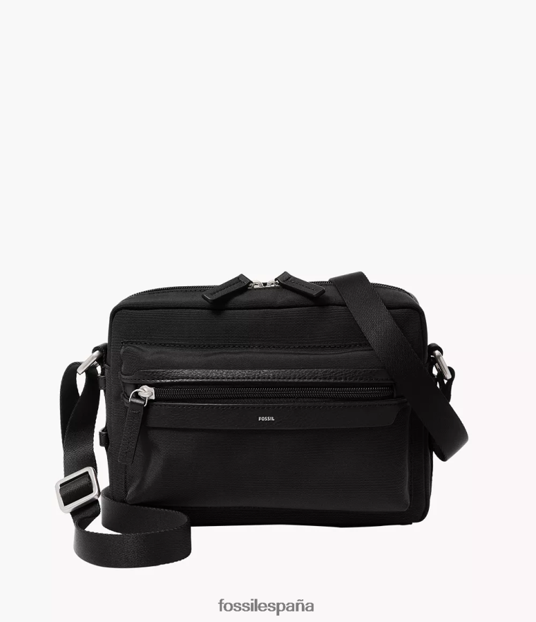 bolsa 804XJ41632 negro hombres Fossil bolsa para cámara wyatt
