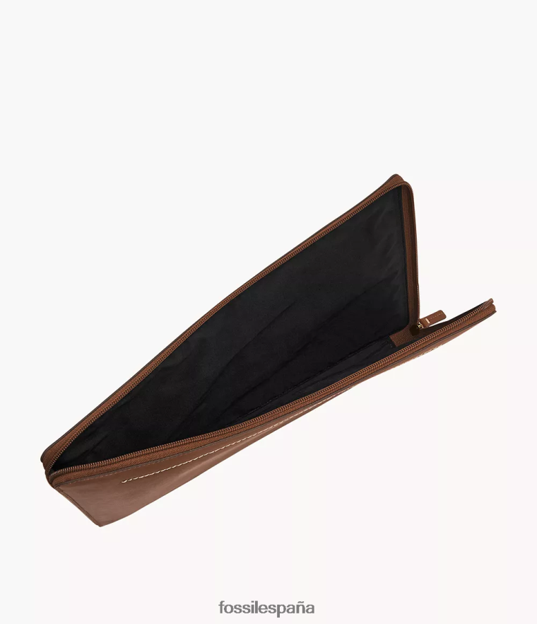bolsa 804XJ42002 marrón hombres Fossil funda para portátil westover