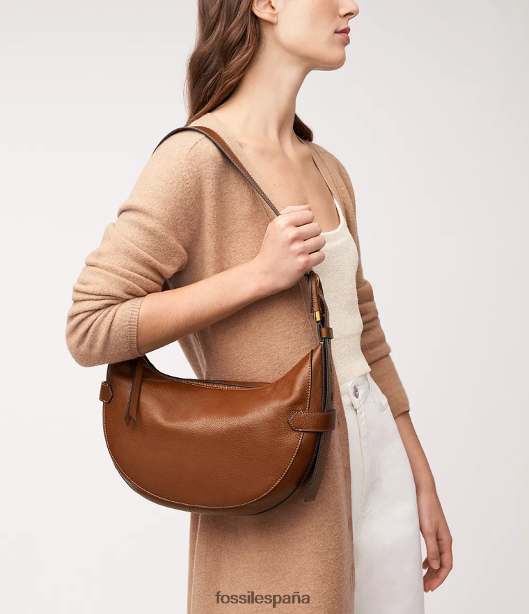 bolsa 804XJ4379 marrón mujer Fossil vagabundo harwell