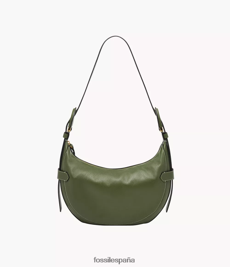 bolsa 804XJ4385 verde mujer Fossil vagabundo harwell