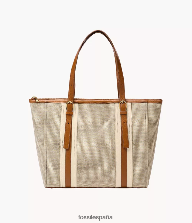 bolsa 804XJ4364 marrón claro mujer Fossil bolso carlie