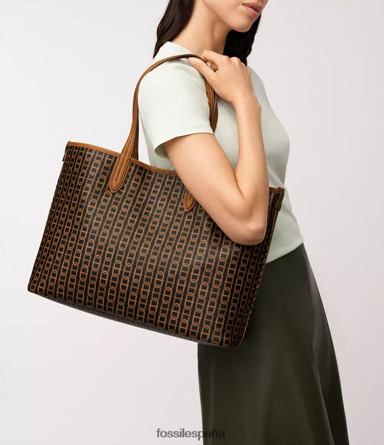 bolsa 804XJ4366 marron oscuro mujer Fossil bolso williamson