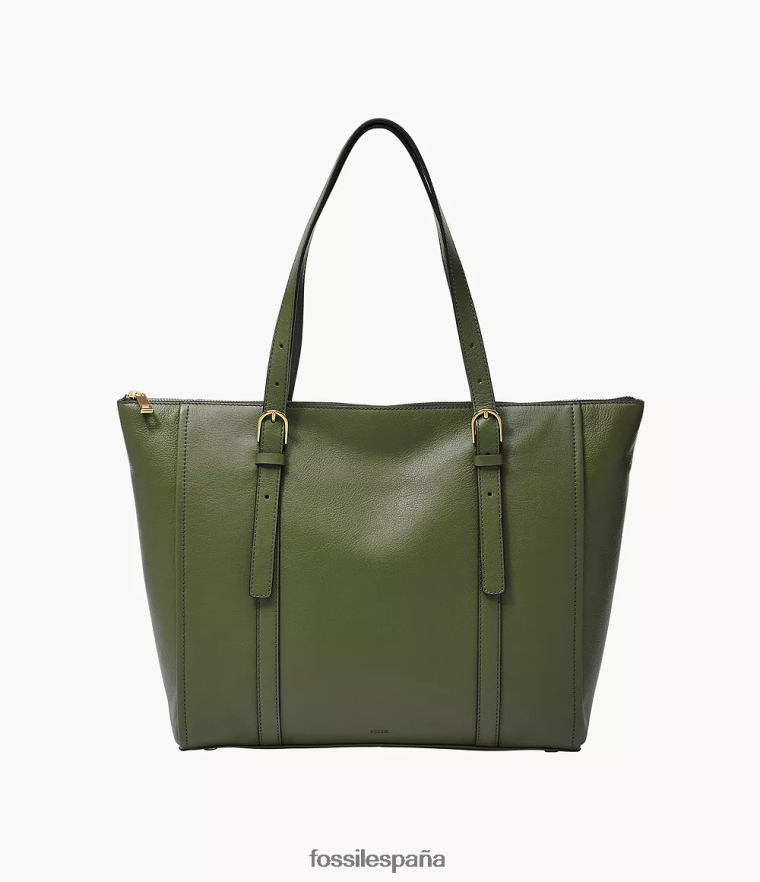 bolsa 804XJ4383 verde mujer Fossil bolso carlie
