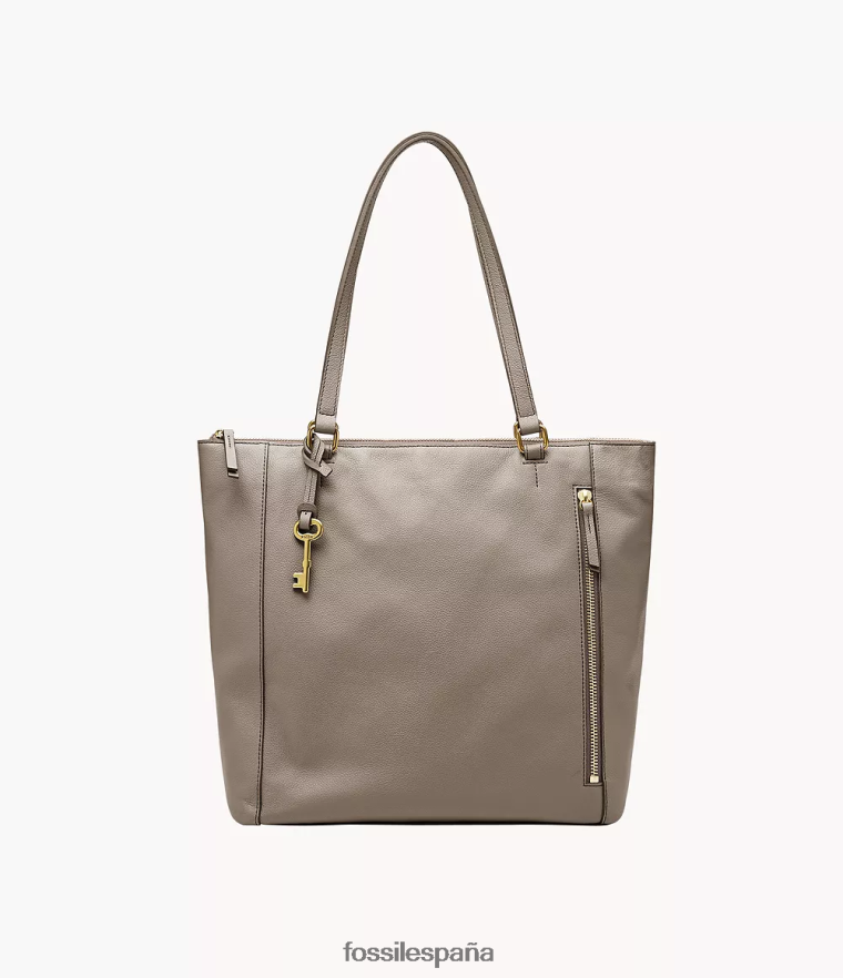 bolsa 804XJ4431 gris mujer Fossil comprador de tara