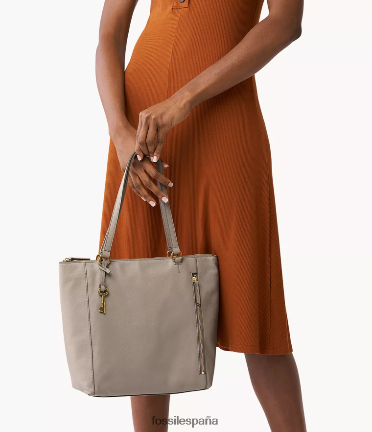 bolsa 804XJ4431 gris mujer Fossil comprador de tara