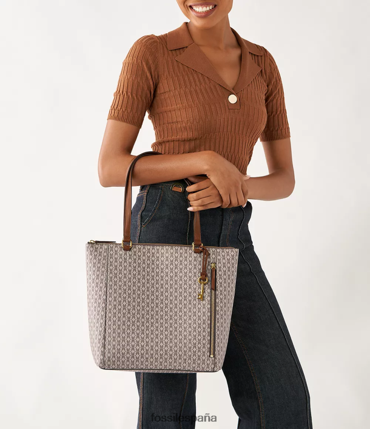 bolsa 804XJ4467 caqui mujer Fossil comprador de tara