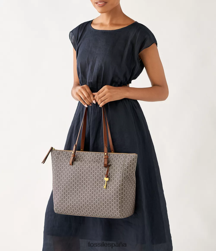 bolsa 804XJ4672 caqui mujer Fossil bolso raquel