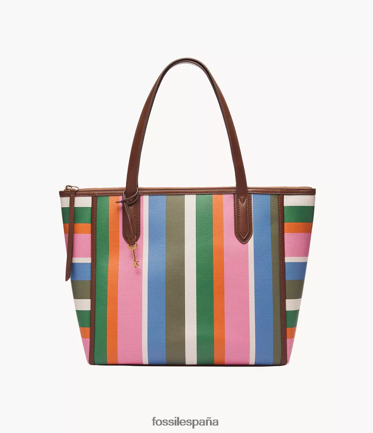 bolsa 804XJ4692 rayas mujer Fossil bolso de mano de sydney