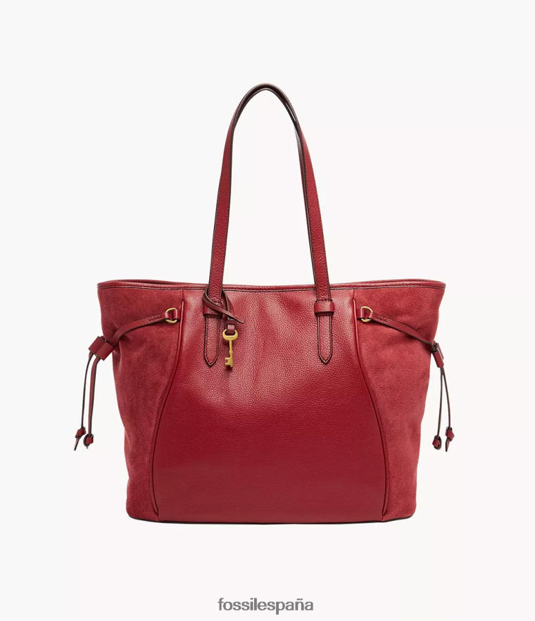 bolsa 804XJ4701 rojo mujer Fossil bolso charly