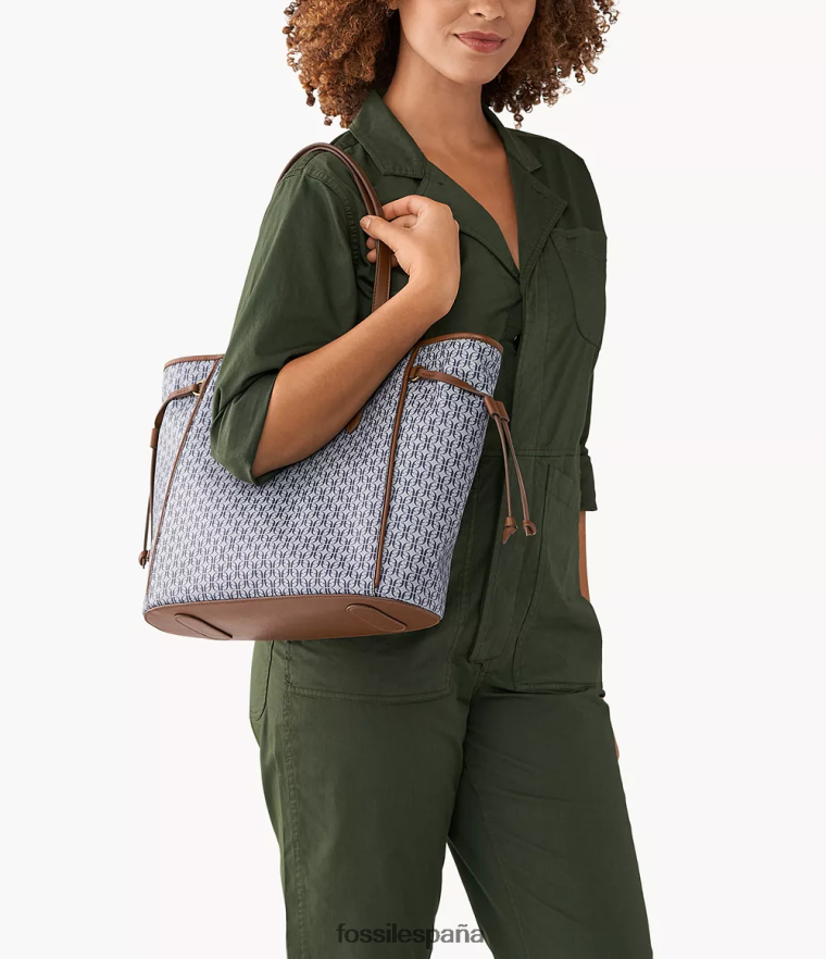 bolsa 804XJ4703 azul mujer Fossil bolso charly