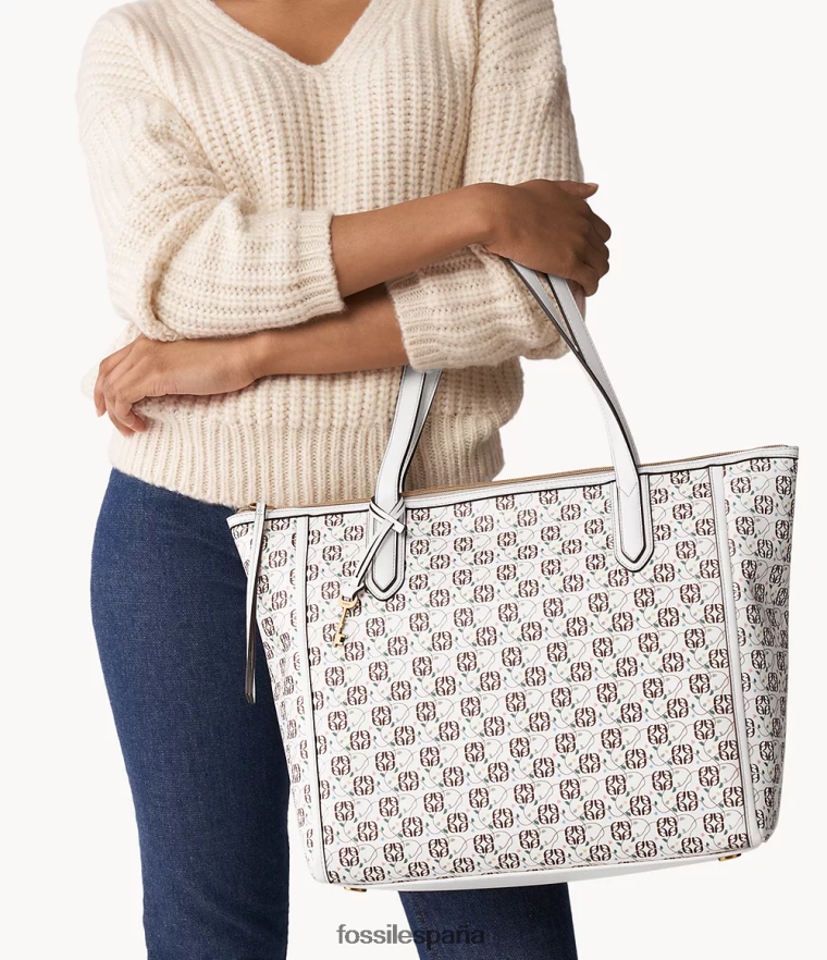 bolsa 804XJ4713 blanco mujer Fossil bolso de mano de sydney