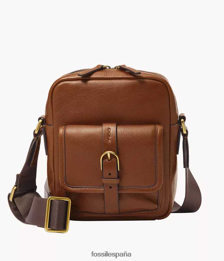 bolsa 804XJ41630 marrón mujer Fossil bandolera camden n/s
