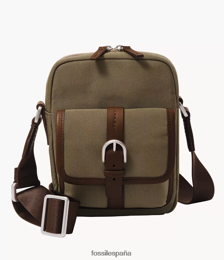 bolsa 804XJ41633 caqui mujer Fossil bandolera camden n/s