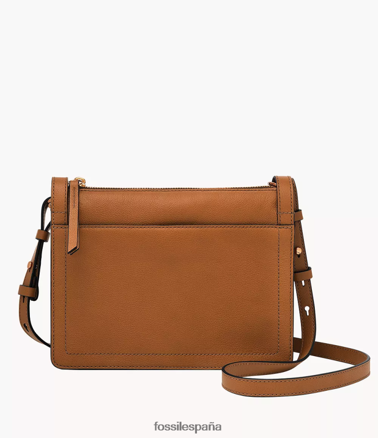 bolsa 804XJ4287 marrón mujer Fossil bandolera taryn