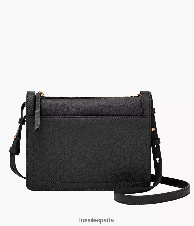 bolsa 804XJ4292 negro mujer Fossil bandolera taryn