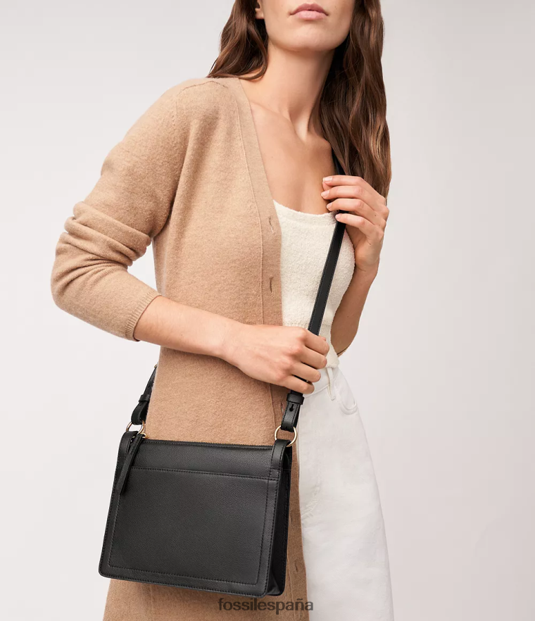 bolsa 804XJ4292 negro mujer Fossil bandolera taryn