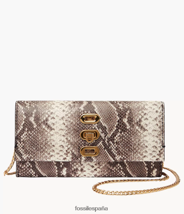 bolsa 804XJ4298 blanco mujer Fossil cartera tipo bandolera penrose