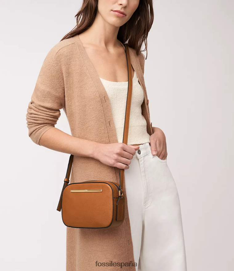 bolsa 804XJ4301 sillín mujer Fossil bolsa para cámara liza