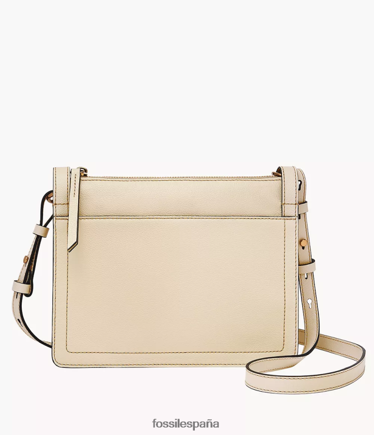 bolsa 804XJ4302 blanco mujer Fossil bandolera taryn