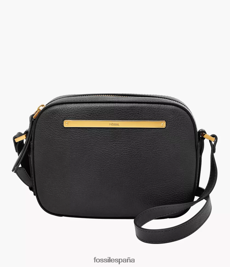 bolsa 804XJ4308 negro mujer Fossil bolsa para cámara liza