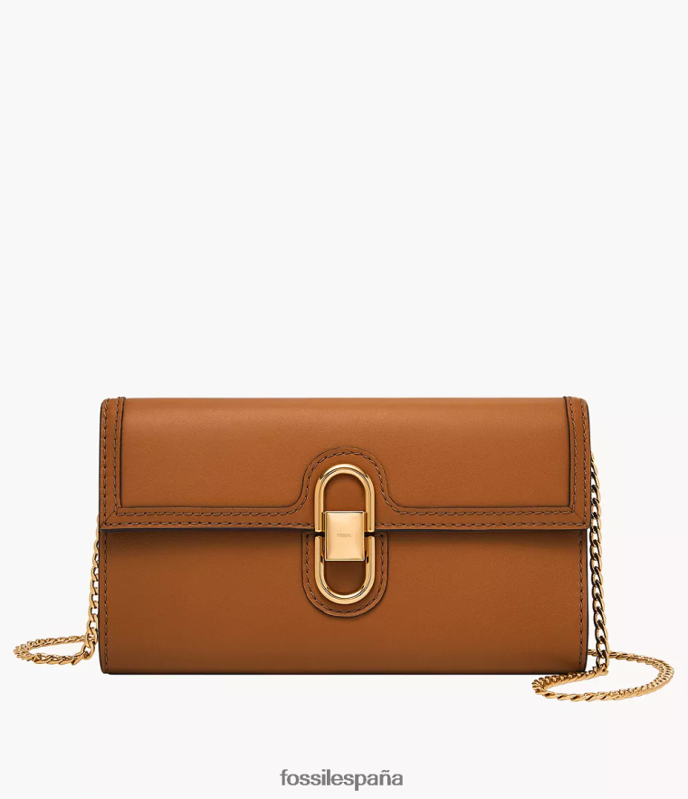 bolsa 804XJ4312 marrón mujer Fossil cartera cruzada avondale
