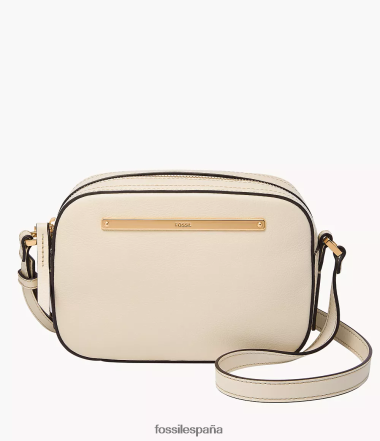 bolsa 804XJ4314 blanco mujer Fossil bolsa para cámara liza