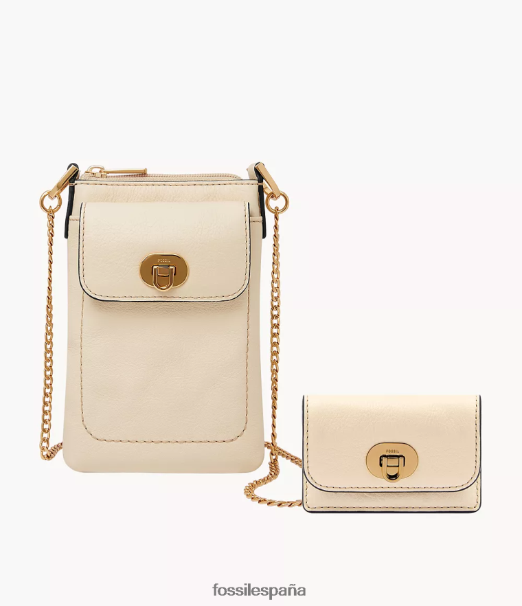 bolsa 804XJ4320 hueso mujer Fossil bandolera harper