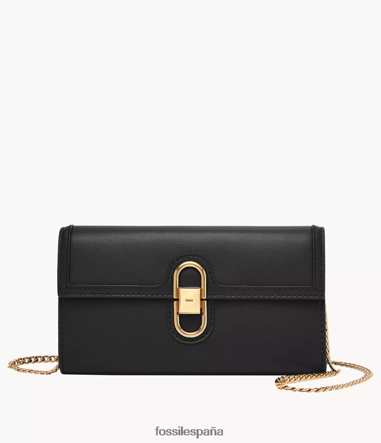 bolsa 804XJ4323 negro mujer Fossil cartera cruzada avondale