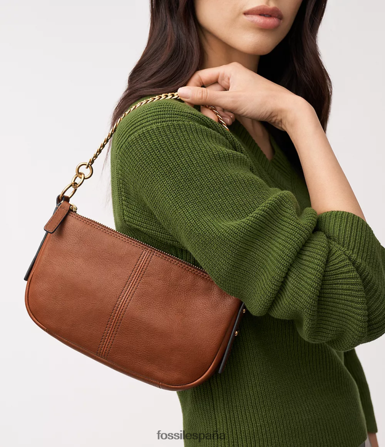 bolsa 804XJ4328 marrón mujer Fossil jolie baguette