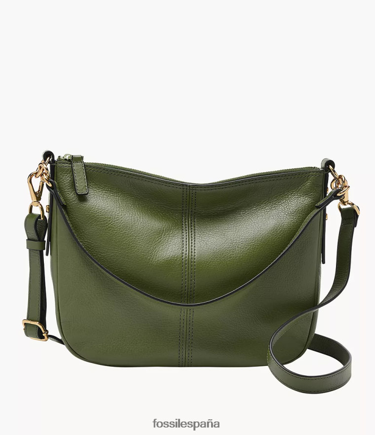 bolsa 804XJ4332 verde mujer Fossil bandolera jolie