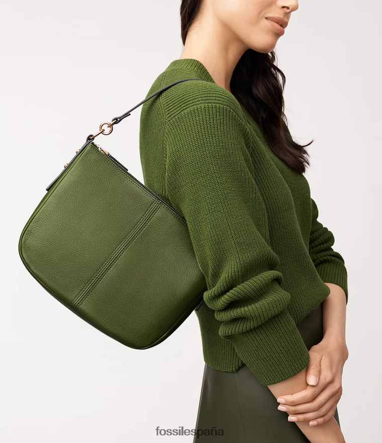bolsa 804XJ4332 verde mujer Fossil bandolera jolie