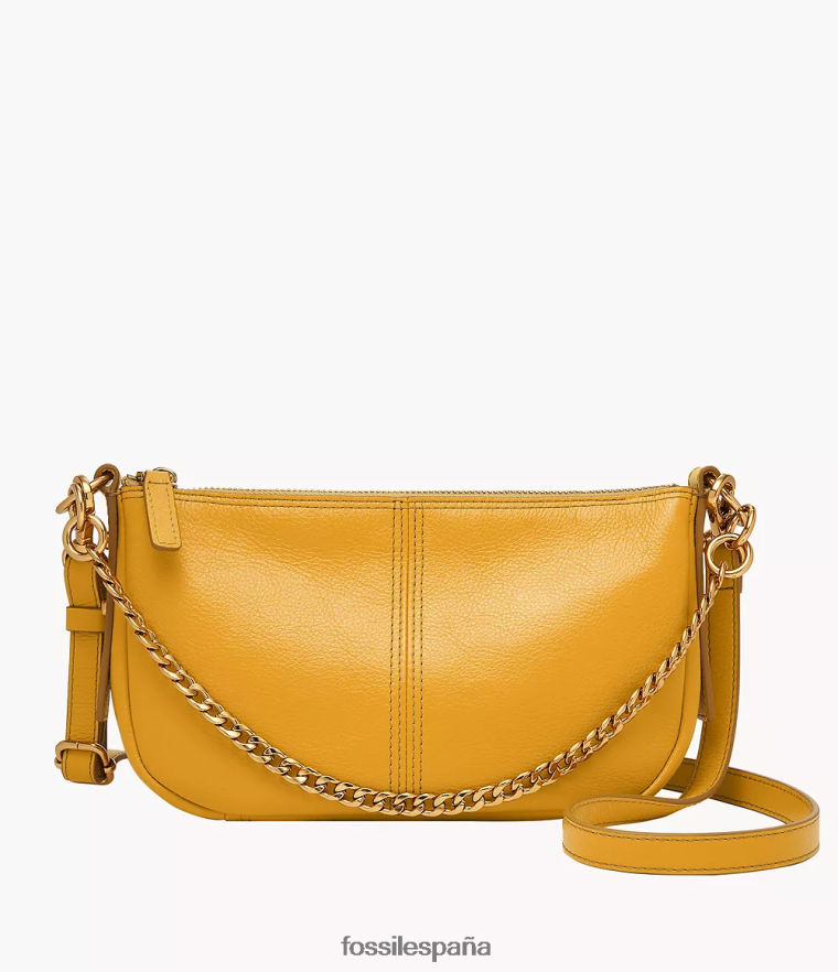 bolsa 804XJ4334 amarillo mujer Fossil jolie baguette