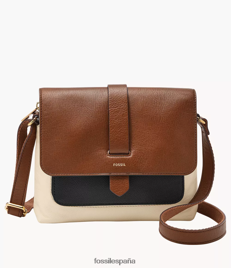 bolsa 804XJ4358 multi mujer Fossil bandolera pequeña kinley