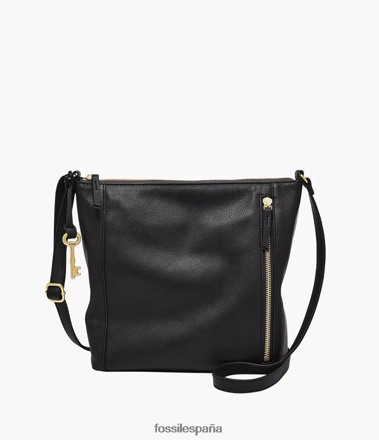 bolsa 804XJ4409 negro mujer Fossil bandolera tara