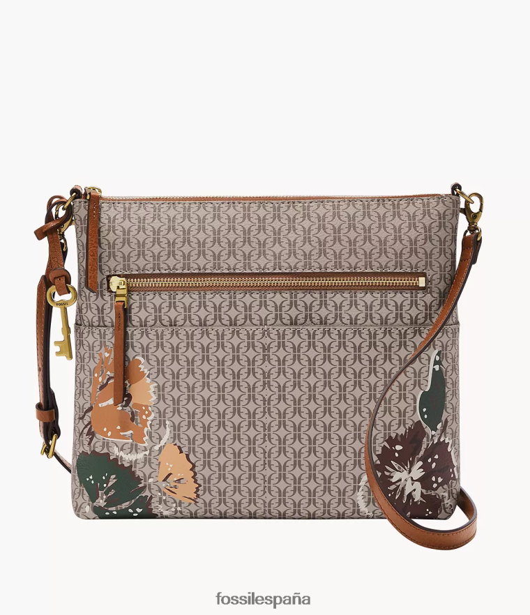 bolsa 804XJ4417 caqui mujer Fossil bandolera fiona