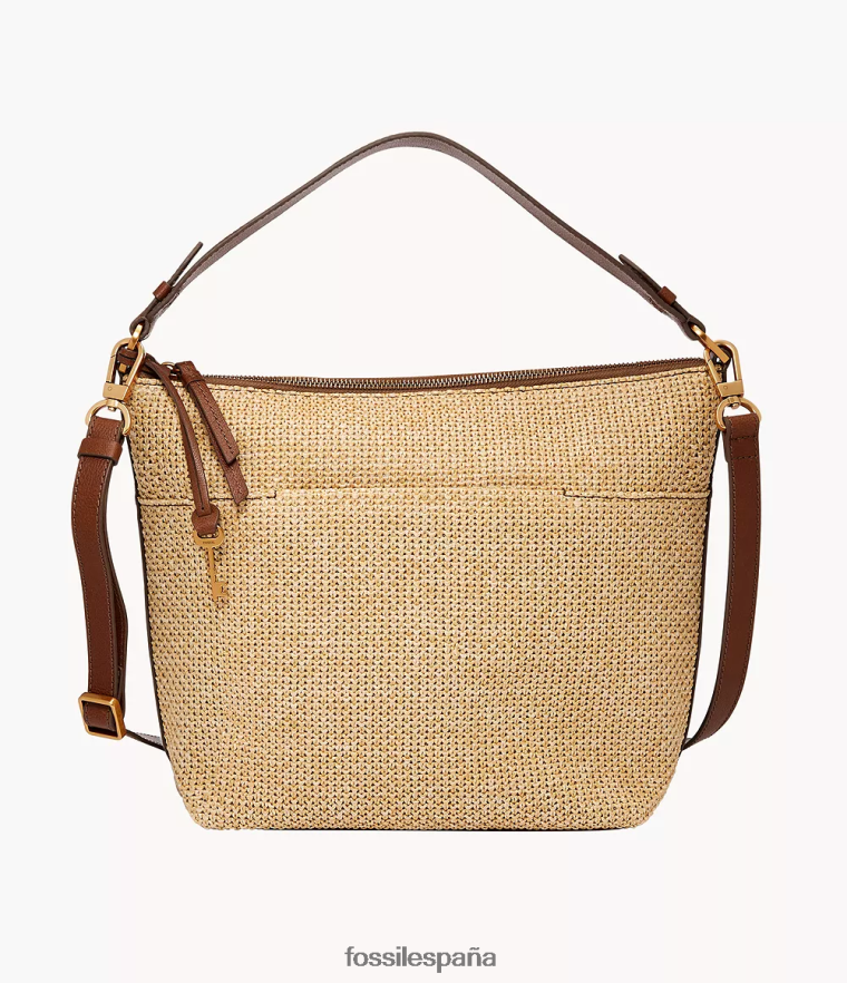 bolsa 804XJ4428 blanco mujer Fossil julianna vagabundo grande