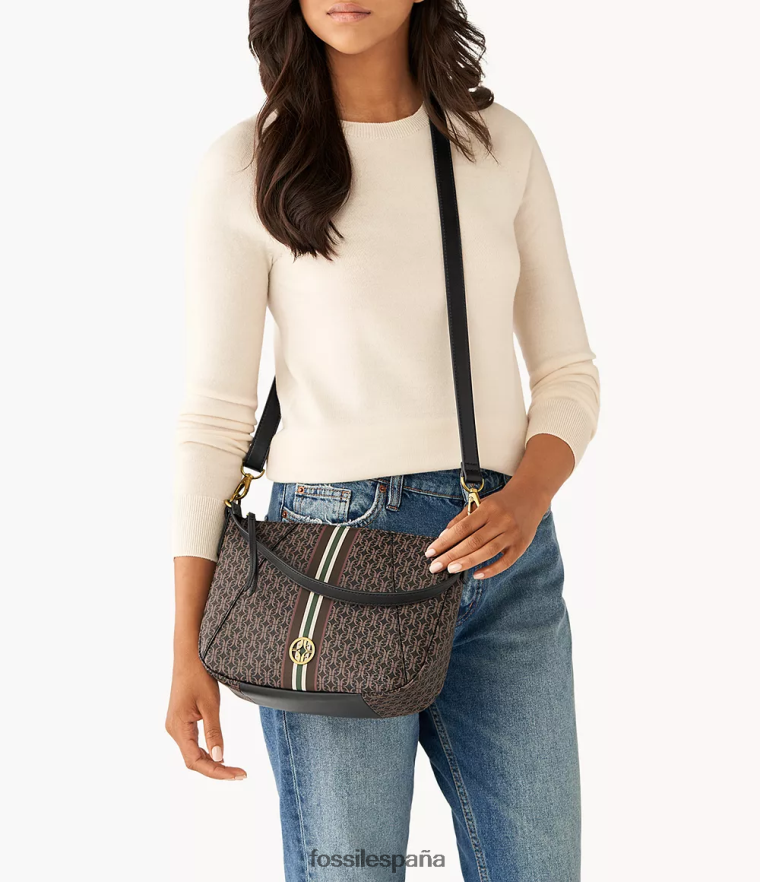 bolsa 804XJ4433 negro mujer Fossil bandolera skylar
