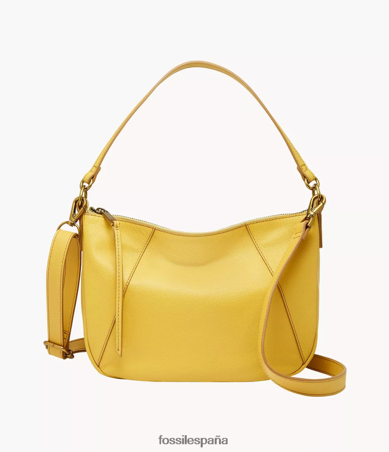 bolsa 804XJ4457 amarillo mujer Fossil bandolera skylar