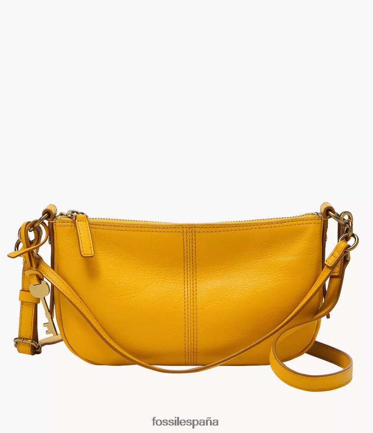bolsa 804XJ4469 amarillo mujer Fossil jolie baguette