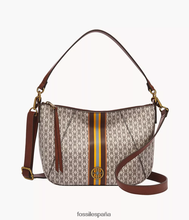 bolsa 804XJ4474 caqui mujer Fossil bandolera skylar