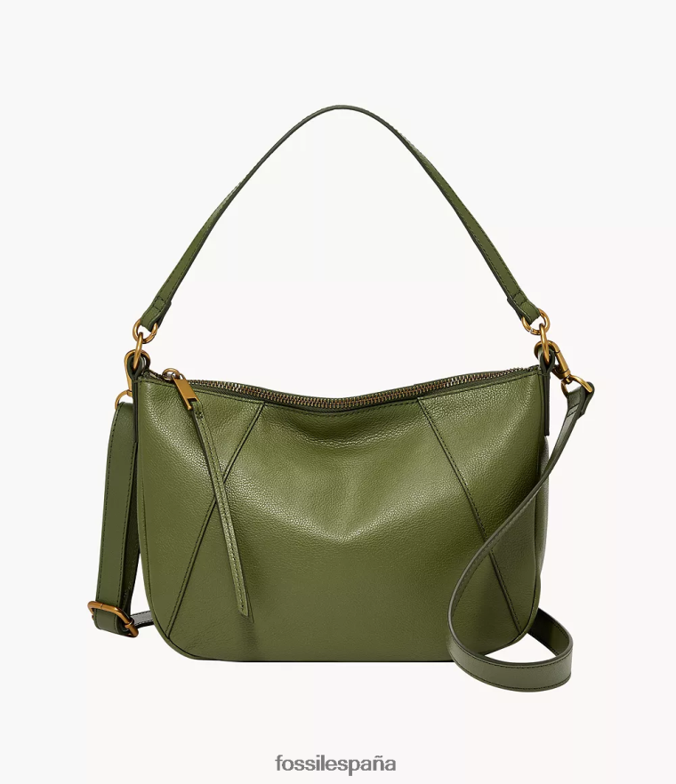 bolsa 804XJ4497 aceituna mujer Fossil bandolera mediana skylar