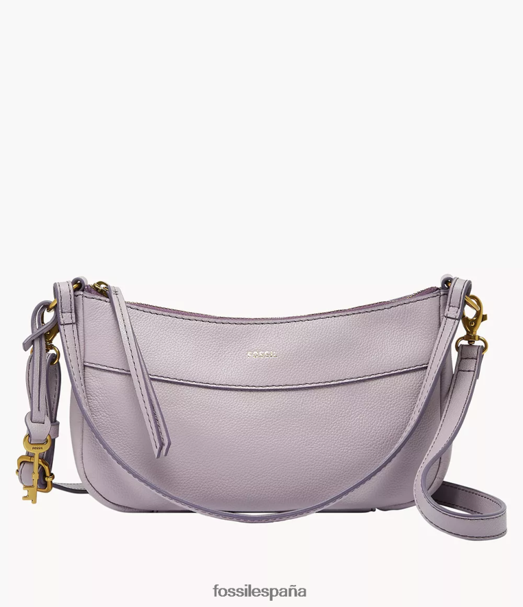 bolsa 804XJ4527 púrpura mujer Fossil baguette skylar