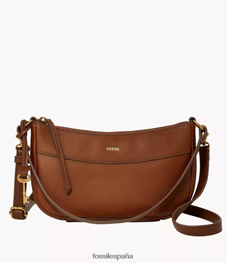 bolsa 804XJ4535 marrón mujer Fossil baguette skylar